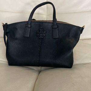Tory Burch Bag.  Good condition. Handles have frayed a bit.
